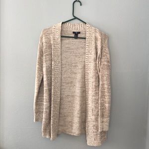 Gap Cardigan Sweater Tan Oversized